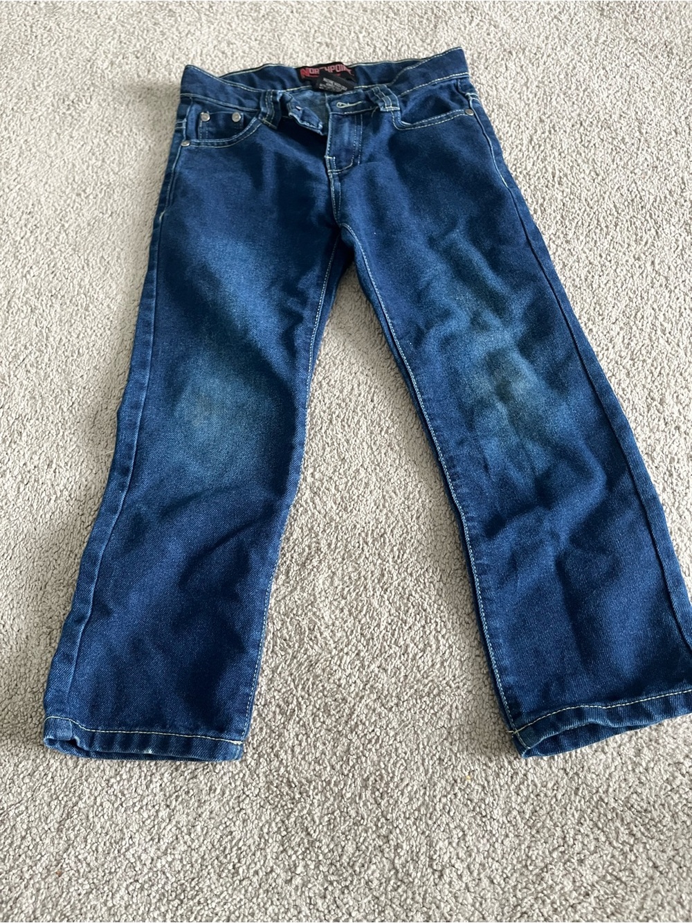 Kids Blue Denim Jeans - Straight Leg by Northpoint